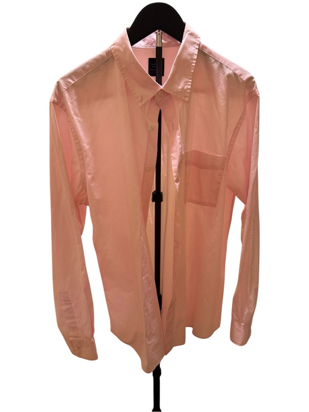 Oxford Light Pink Long-Sleeve Dress Shirt